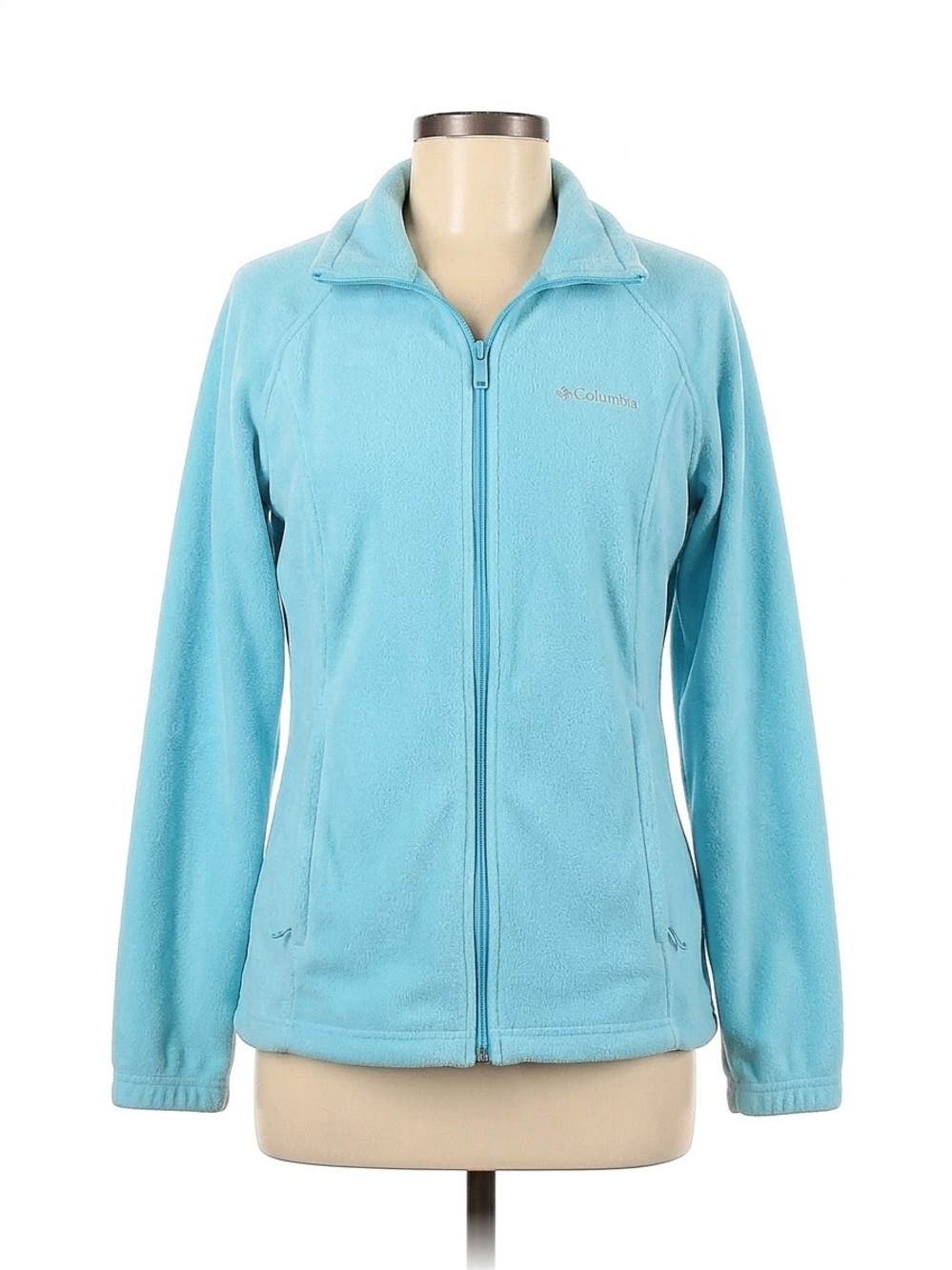 Columbia Women's Aqua Full-Zip Fleece Jacket